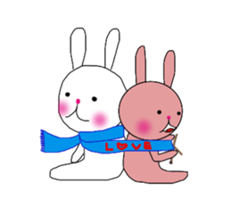 usako&usao 4 sticker #8135802