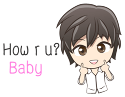 Gentleman in love (ENG) sticker #8136137