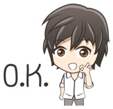 Gentleman in love (ENG) sticker #8136138