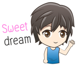 Gentleman in love (ENG) sticker #8136155