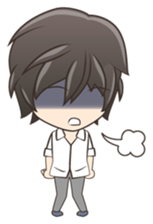 Gentleman in love (ENG) sticker #8136160