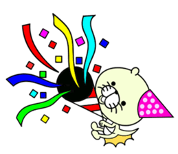 Coloful otters part2 sticker #8136455