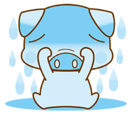 An Umbrella Pig sticker #8136871