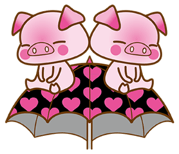 An Umbrella Pig sticker #8136883