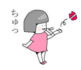 The girl Metoko 2 sticker #8136894