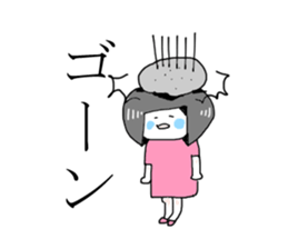 The girl Metoko 2 sticker #8136895