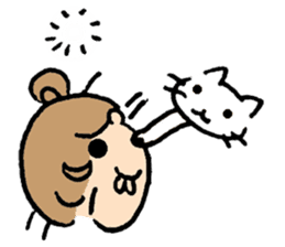 cat lover's stickers in English sticker #8137180