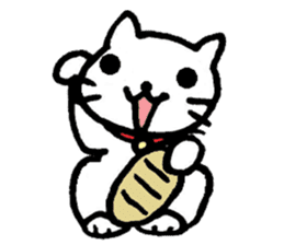 cat lover's stickers in English sticker #8137183