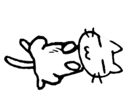 cat lover's stickers in English sticker #8137186