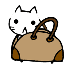 cat lover's stickers in English sticker #8137195