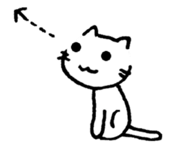 cat lover's stickers in English sticker #8137196