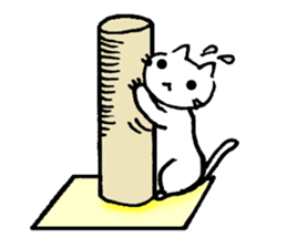 cat lover's stickers in English sticker #8137197