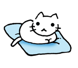 cat lover's stickers in English sticker #8137203