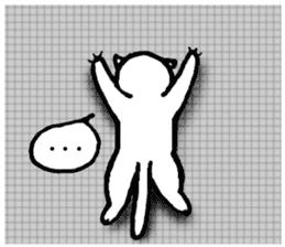 cat lover's stickers in English sticker #8137206