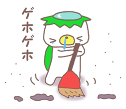 Mr. bear like a kappa sticker #8138071