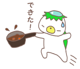 Mr. bear like a kappa sticker #8138073