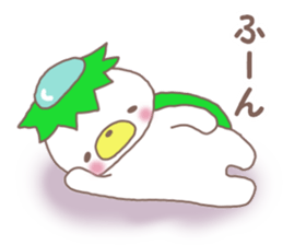 Mr. bear like a kappa sticker #8138075