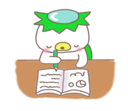 Mr. bear like a kappa sticker #8138091