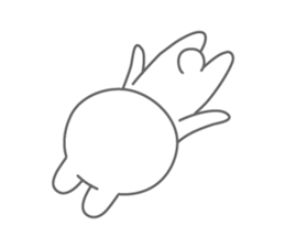 The Cutest Rabbit sticker #8138403