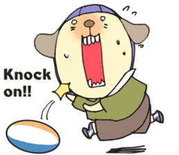 Rugby life 2 sticker #8138507