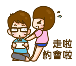 In love 02 sticker #8138576