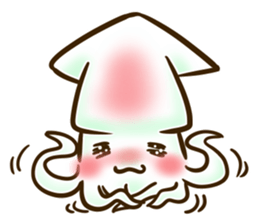Mr. squid. sticker #8138693