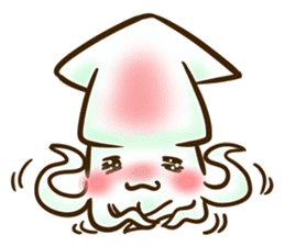 Mr. squid. sticker #8138693