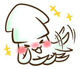 Mr. squid. sticker #8138694