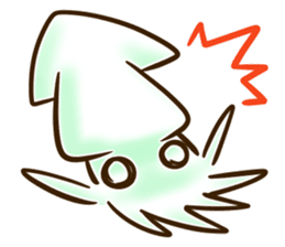 Mr. squid. sticker #8138696