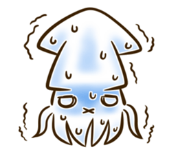 Mr. squid. sticker #8138697
