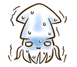 Mr. squid. sticker #8138697
