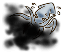 Mr. squid. sticker #8138698