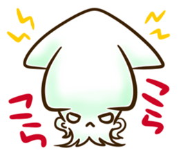 Mr. squid. sticker #8138707