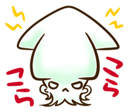 Mr. squid. sticker #8138707
