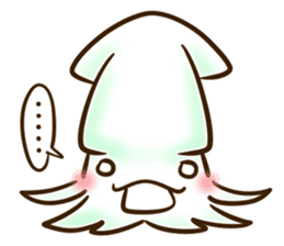 Mr. squid. sticker #8138714