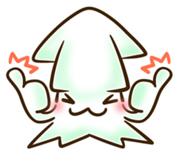Mr. squid. sticker #8138722