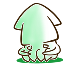 Mr. squid. sticker #8138727