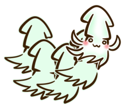 Mr. squid. sticker #8138730