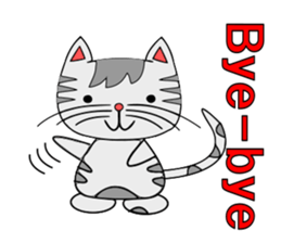 The cat which is pretty in place of you sticker #8139013