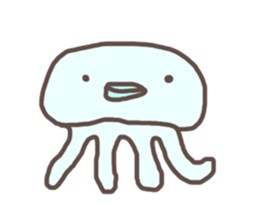 The aquarium - two illustrations set - sticker #8139756