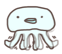 The aquarium - two illustrations set - sticker #8139757