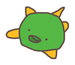 The aquarium - two illustrations set - sticker #8139759