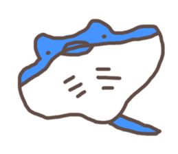 The aquarium - two illustrations set - sticker #8139770