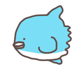 The aquarium - two illustrations set - sticker #8139786