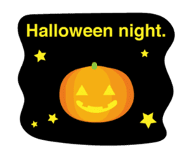 Happy halloween! It's a costume party sticker #8140072