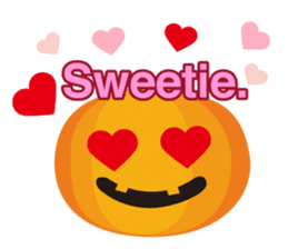 Happy halloween! It's a costume party sticker #8140090