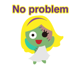 Happy halloween! It's a costume party sticker #8140097