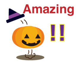 Happy halloween! It's a costume party sticker #8140098