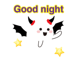 Happy halloween! It's a costume party sticker #8140106