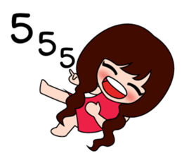 kampong girl sticker #8140132